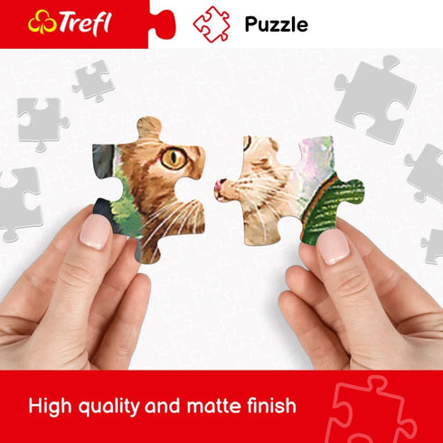 Trefl Panorama Sweet Delights 1000 Piece Jigsaw Puzzle, Red 27"x19" Print, DIY Puzzle for Adults and Children