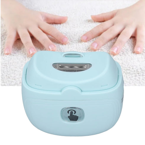 Trimmer, Rechargeable Electric Nail Intelligent Safety Automatic Nail Clipper for Great Manicure (Blue)