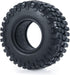 MOHERO 1.0 Crawler Tires, Soft Rubber Wheel Tires 4PCS for 1/24 Axial SCX24 RC Crawler Car (54mm)