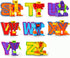 26 Cyeah Alphabet Robot Toys for Preschool Kids Education, Transforming Robotic Toys Pieces