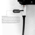 FTVOGUE Shower Thermometer, LED Digital Display Water Temperature Sensor with Hydroelectric Power Generation, for Baby