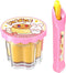 ZOENMG Pudding Feeding Toys for Dolls (1-Pack), Pretend Play Food for 3 4