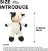 CHELEI2019 11.8" Cow Stuffed Animal Plush Soft Christmas Cow Plushies Toy for Kids,Girls