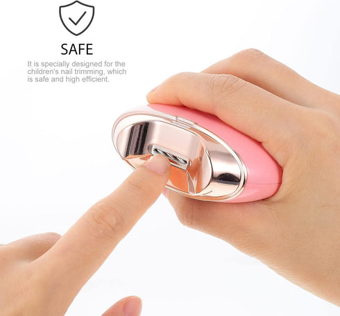 Trimmer Set DECHOUS Electric Nail and Safe Polishing Kit and Seniors, Automatic Nail Care Tool with Splash-Proof
