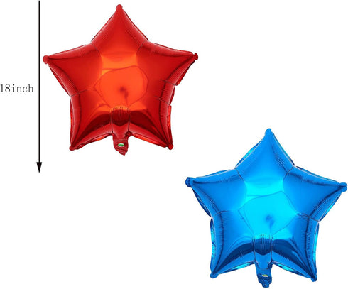 CHIL 1st 2nd 3rd 4th Large Fighter Jet Airplane Balloons Cartoon Flying Party Happy Birthday Banner Star Foil Balloon