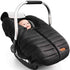 Youpinby Winter Baby Car Seat Cover, Infant Carseat Canopy for Boys Girls, Cold
