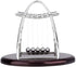 Fdit Classic Balance Balls, 5 Pendulum Balls Demonstrate Physics Laws, Desk Decor for Home and Office