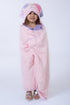 Frenchie Mini Couture 100% 54x30 Pink Dog - Hooded Towel Cotton One of a Kind Extra Large inc.Toddler/Child Animal