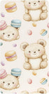 SEHANY Cute Cartoon Bear Fitted Crib Sheet 52"x28" - Soft Breathable Cotton Baby