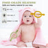 Baby Teething Toys with Easy-Hold Handle, Silicone Infant Toothbrush for Sore Gums, 0-6 Months