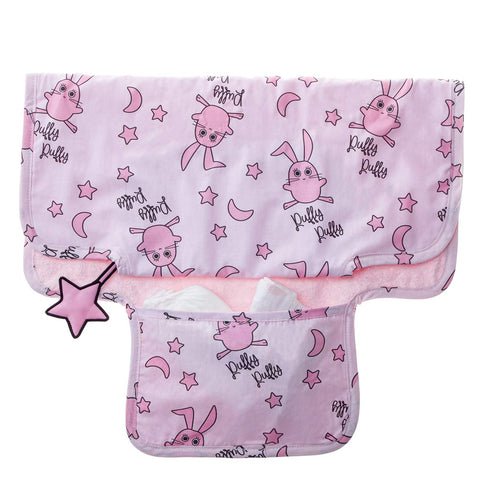 Milk&Moo Baby Changing Pad, Waterproof Portable Changing Pad Clutch, Foldable Ultra Soft Diaper Mat, Lightweight Design