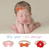 XIMA 40 Pack Nylon Headband, Newborn DIY Soft Elastic Hairbands for Baby Girls, Tan-40pcs
