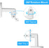 BFYTN HB65/HB6550/Pro/HB6560/HB6240/HB66/HB6339/, SM935E, 360 Baby Monitor Mount for HelloBaby ANMEATE Adjustable Baby