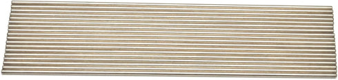 EUDAX 100Pcs 2mm Dia. STEM Toys Round Rod Axles for DIY Toy RC Car Boat Helicopter Model Part (2mmx150mm)