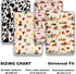 FIGEPO 4 Pack (Pack Western Cowboy Crib Sheets Neutral Breathable Fitted Baby Sheets Nursery Sheets for Baby Boys