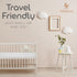 Pack 38" 26" 1.5" Waterproof and Play Mattress Topper | x x | Trifold Style - Breathable Soft Plush Foam - Portable
