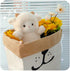 Little Sheep Plushie Lamb Stuffed Animal, 10 inch, Birthday Gift for Kids (White)