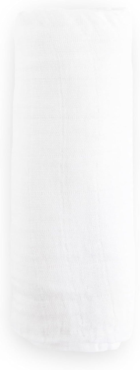 100% 47" 47" Little Unicorn - Cotton Muslin Swaddle Blanket | Single | Cotton | Super Soft | Newborns and Infants | x |