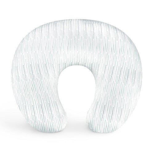 Pea Pod Nursing Pillow Cover Striped Breastfeeding Pillow Slipcover for Moms Soft Breathable Organic Knit Fabric