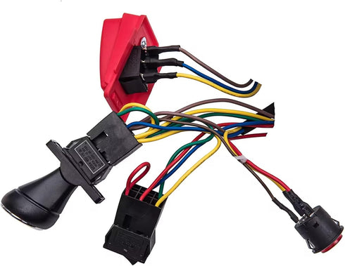 Children Electric Car DIY Accessories, Wires and Gearbox for Self-Made Toy Car Parts
