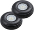 HobbyPark RC Airplane Wheels and Tires, PU with Plastic Hub, 2-Pack, 2.25"/F57mm