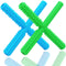 X Hollow Chew Tubes Sensory Chew Toys for Autistic Children(2 Pack), Alt.