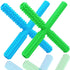 X Hollow Chew Tubes Sensory Chew Toys for Autistic Children(2 Pack), Alt.