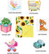 Boyoung Baby Blanket 30x40 Inch - Soft Minky Warm Receiving Blanket with Double Layer Dotted Backing for Newborns