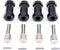 Readytosky 12mm Wheel Hub Hex Spacer, 25mm Offset Extension Drive Adapter for 1/10 Traxxas Rustler