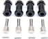 Readytosky 12mm Wheel Hub Hex Spacer, 25mm Offset Extension Drive Adapter for 1/10 Traxxas Rustler