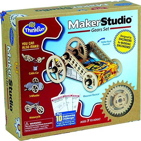 ThinkFun Maker Studio - Gears Building Kit