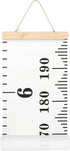 Mibote Baby Growth Height Chart Handing Ruler Wall Decor for Kids, Canvas