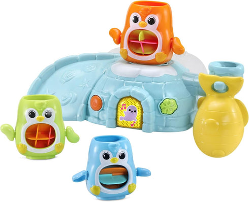 VTech Bath Toy: Splash and Whirl Penguins for Toddlers