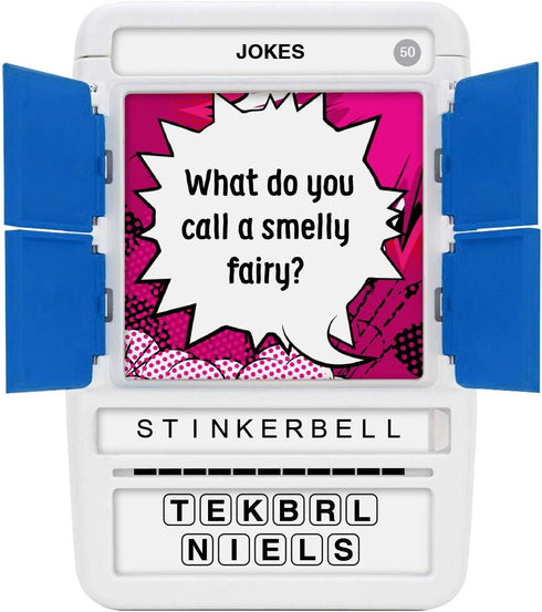 100 PICS Jokes Game - Fun Travel Games for Kids and Adults, Family Games, Ages 6+