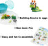 12 PCS Pre Filled Easter Eggs with Insect Building Blocks, Mini Toys for Kids Party Favors and Basket Stuffers