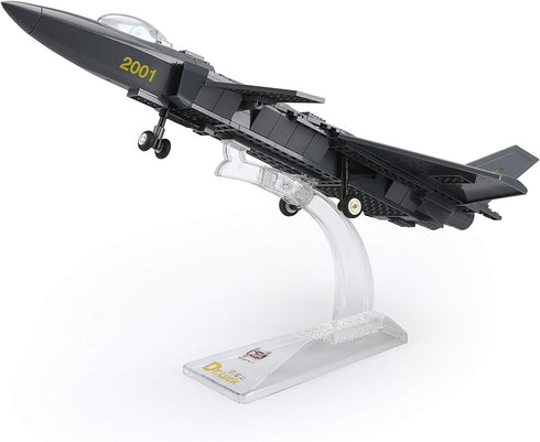 General Jim's Universal Model Plane Display Stand - Building Blocks Stand for Aircraft Model Plane Sets for Teens and
