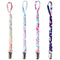 4 Pieces Pacifier Clips - Universal Pacifier Holder for Infant Boys and Girls, Hand-Made Braided Leash