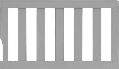 Dream On Me Universal Convertible Crib Toddler Guard Rail In Silver Grey