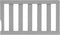 Dream On Me Universal Convertible Crib Toddler Guard Rail In Silver Grey