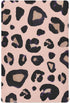 SUABO Leopard Print Cheetah Pink Crib Sheets Stretchy Portable Sheets for Baby Toddler