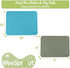 2 Pack WeeSprout Silicone Suction Placemats for Babies, Toddlers & Kids, Durable Food Grade Silicone with Non-Slip