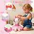 BOLZRA 4-6, Playset, 3 Set Ballerina Unicorn Toys for Girls Age Unicorn Stuffed Animal Dolls Ballet Princess Dress Up