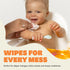 (224 Count), 99.9% (Pack 4) Packaging DYPER Newborn Sensitive Baby Wipes Unscented Water-Based, Plant-Based