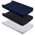 CaSaJa Diaper Changing Pad Cover for Baby Boys Set of 3, Snug
