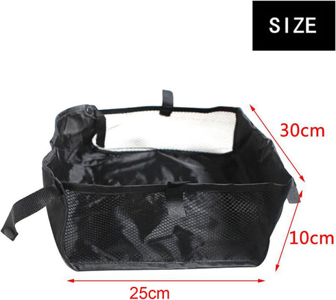 Baby Stroller Organizer, 1Pc Pushchair Bottom Basket Storage Case, Buggy Shopping Organizer Bag