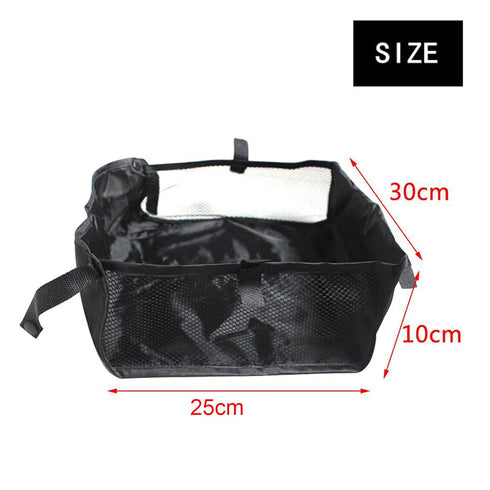 Baby Stroller Bottom Basket, Oxford Fabric Storage Basket for Shopping, Nappy Storage Case, Replacement