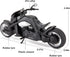 BDTCTK 1:12 Compatible for Travertson V-rex Motorcycle Toy Car, Model Car, Collection and Decoration Gift Toy for Adults and Kids Boy Girl (Black)