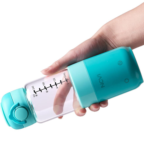 NCVI Portable Glass Bottle Warmer for Baby Travel on The Go, Car USB Breastmilk Warmer Battery Powered, Airplane