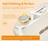 VOYISA Trimmer 2-in-1 2-Speed Electric Nail Clipper for Baby, Seniors, Kids, Automatic Finger Nail Cutter Machine
