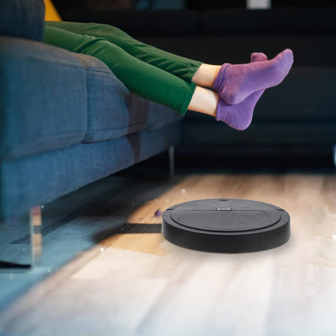 Totority Simulation Automatic Floor Sweep Robot Vacuum Toy Kids Vacuum Robot Cleaner Toy Floor Sweeping Plaything